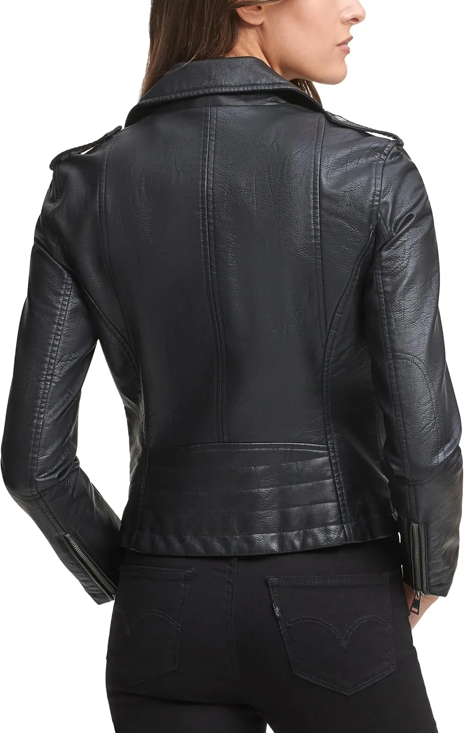 Levi's Women's The Classic Faux Leather Moto Jacket (Regular & Plus Size)