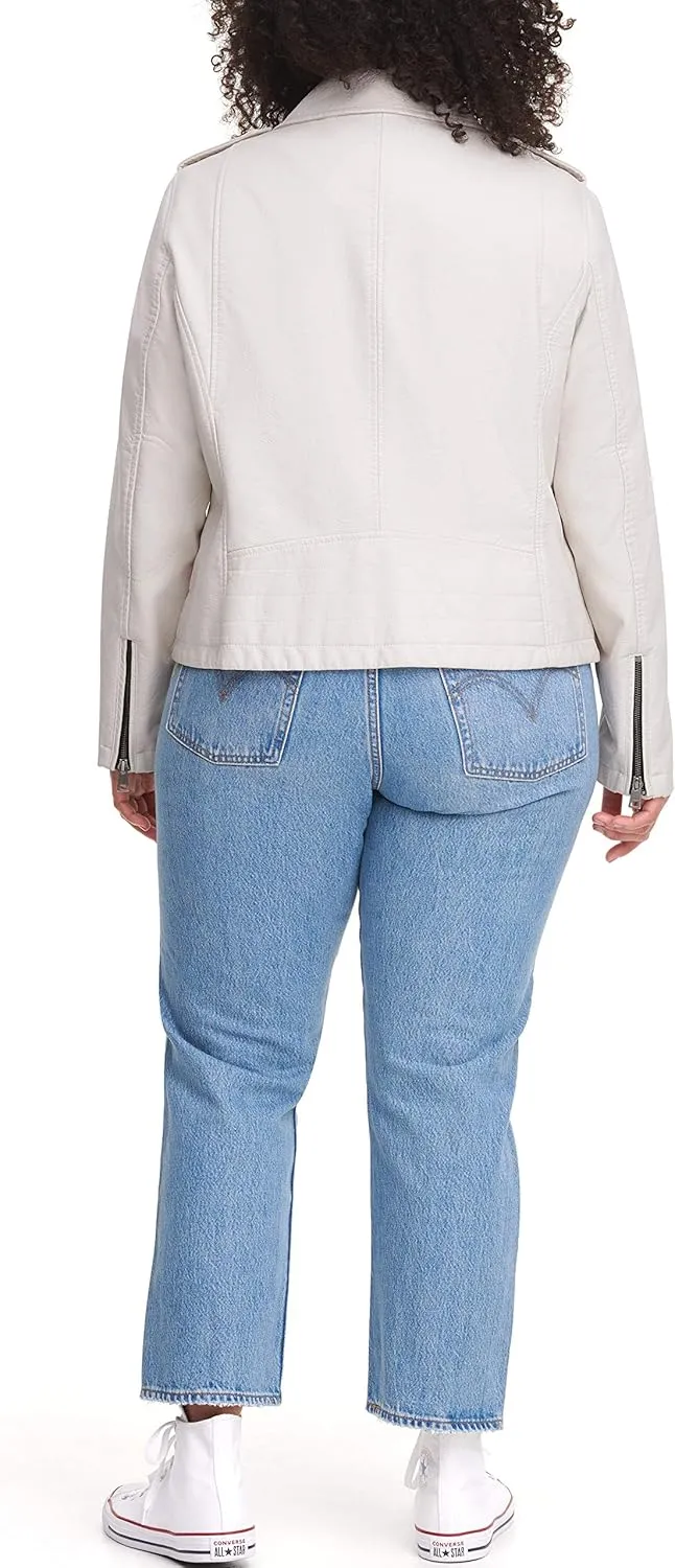 Levi's Women's The Classic Faux Leather Moto Jacket (Regular & Plus Size)