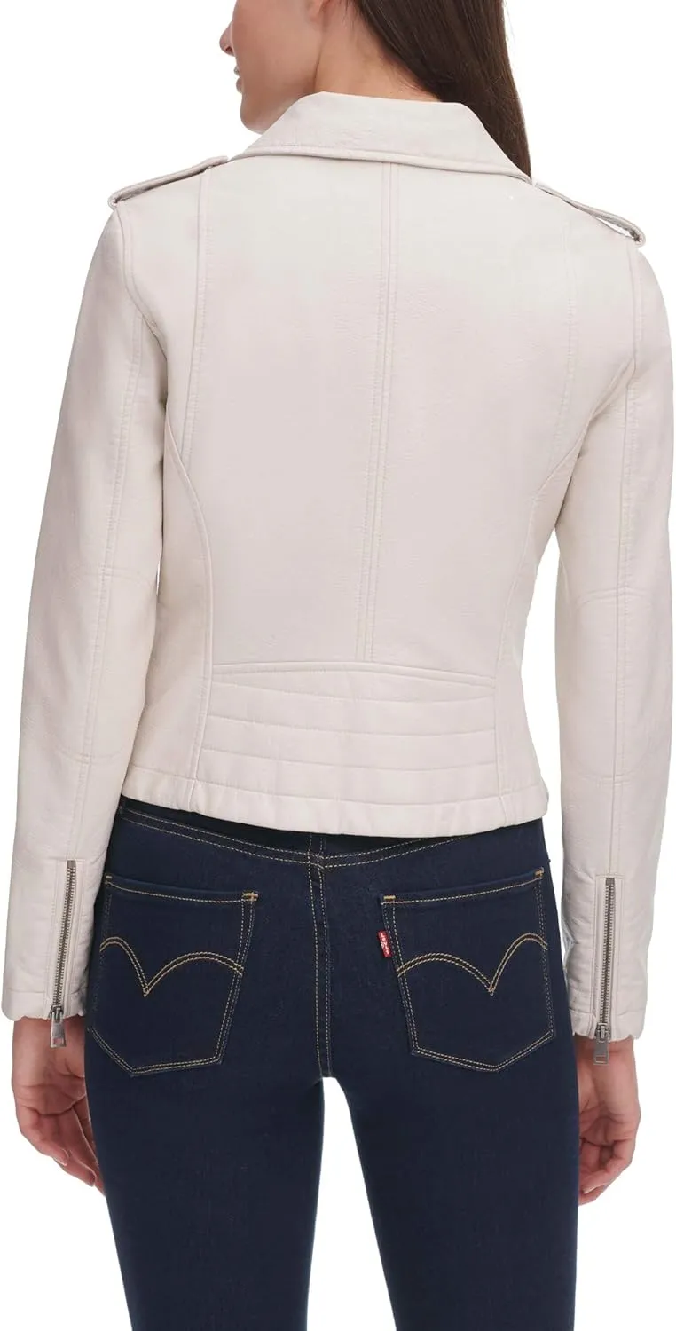 Levi's Women's The Classic Faux Leather Moto Jacket (Regular & Plus Size)
