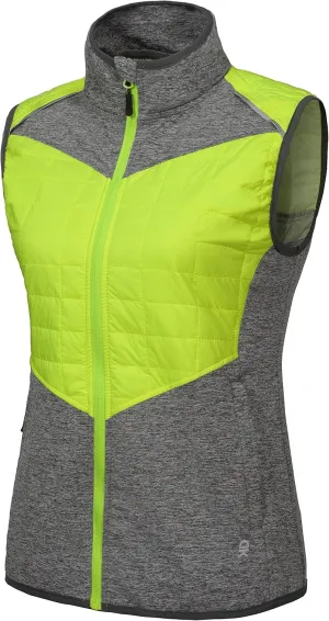 Little Donkey Andy Women's Lightweight Golf Vest Warm Outdoor Sleeveless Jacket for Hiking Travel Running Casual