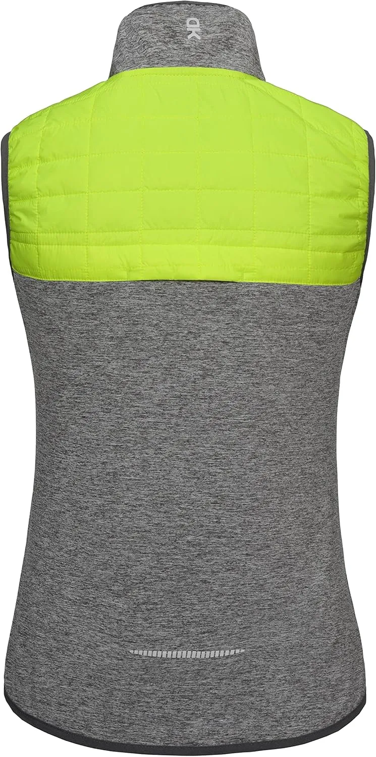 Little Donkey Andy Women's Lightweight Golf Vest Warm Outdoor Sleeveless Jacket for Hiking Travel Running Casual
