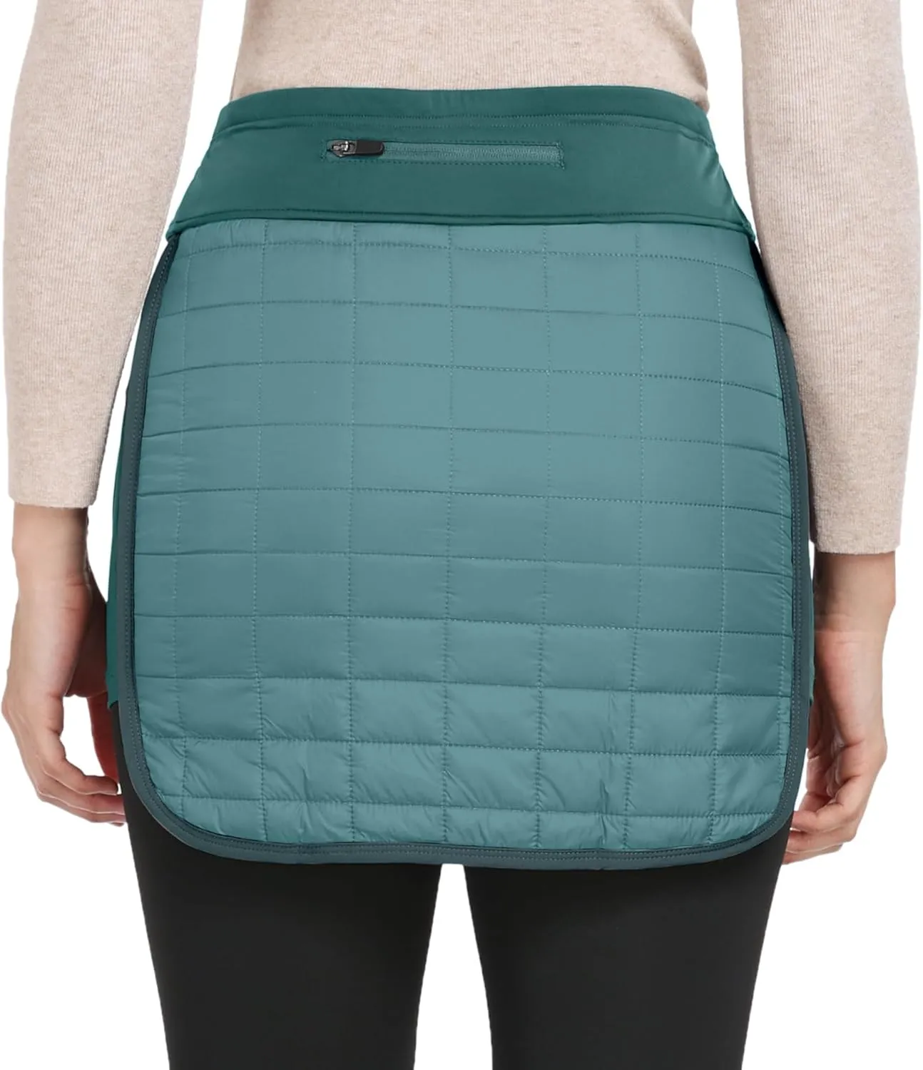 Little Donkey Andy Women's Lightweight Puffer Sport Skorts Warm Quilted Skirt Outdoors Hiking Running