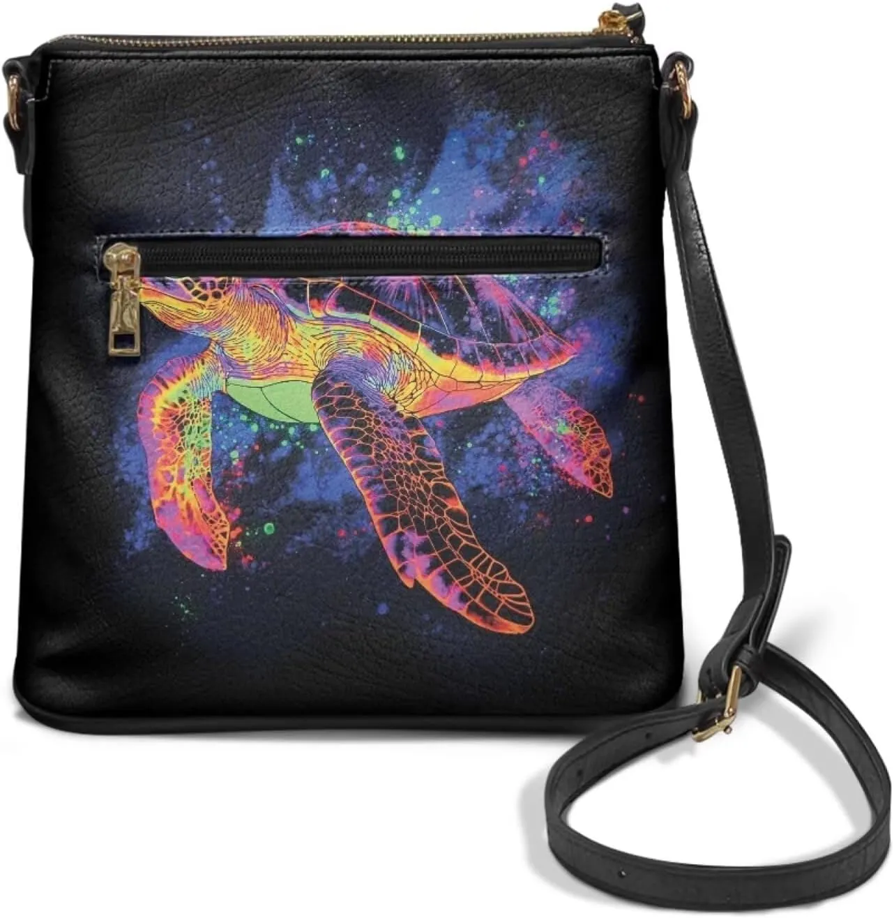 Lotusorchid Leather Crossbody Bag for Women, Protective Hobo Tote Handbag with Multi Pocket