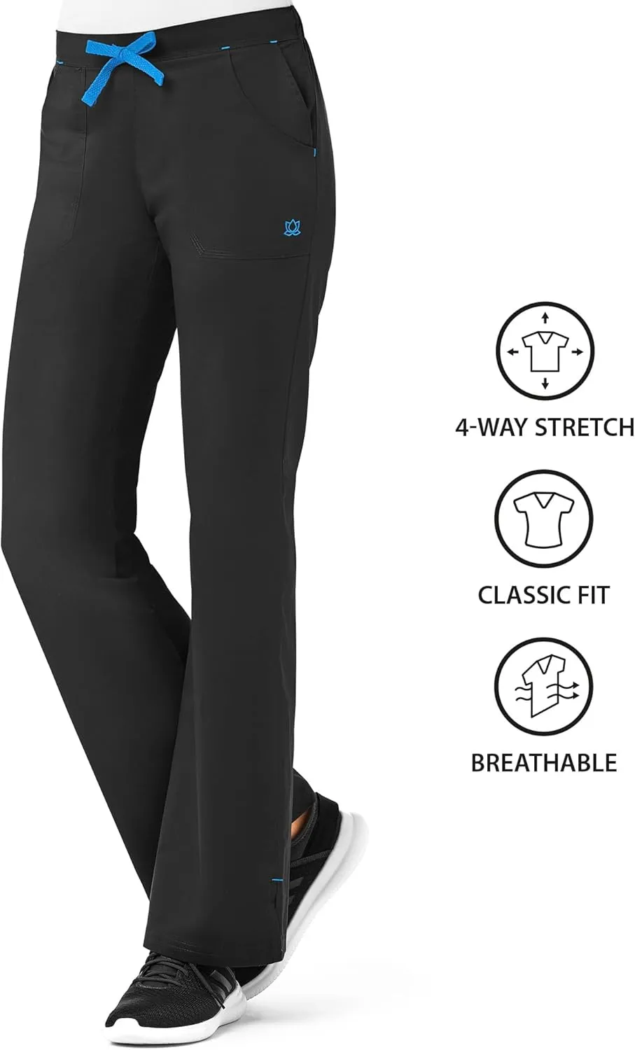 Maevn Women's Multi-Pocket Flare Pants