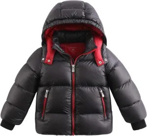marc & janie Boys Ultralight Long Sleeve Down Jacket Hooded Warm Coat Winter Tops 213685