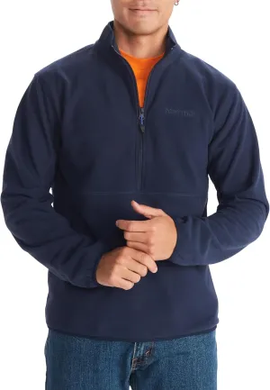 MARMOT Men's Rocklin 1/2 Zip Jacket - Classic, Warm, Lightweight 100-Weight Fleece Layer
