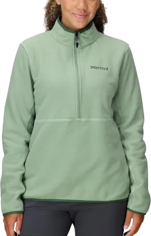 MARMOT Women's Rocklin 1/2 Zip Jacket - Classic, Warm, Lightweight 100-Weight Fleece Layer