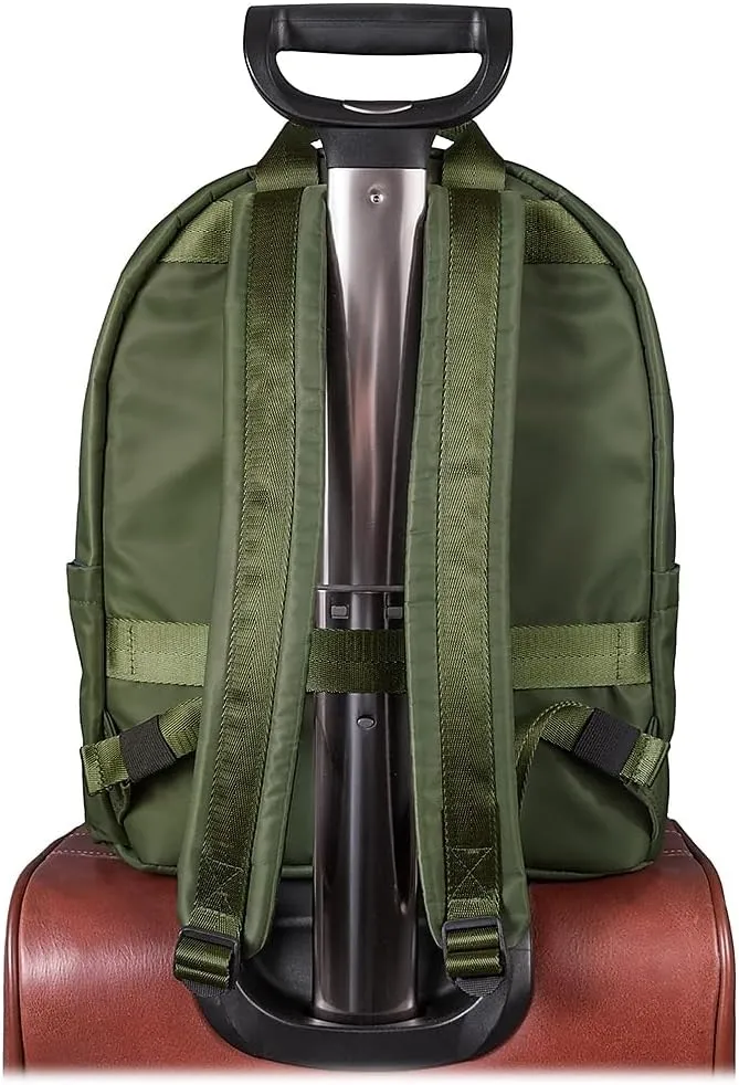 McKlein 15" Nylon Classic U Shape Laptop Backpack- NEOSPORT- Green