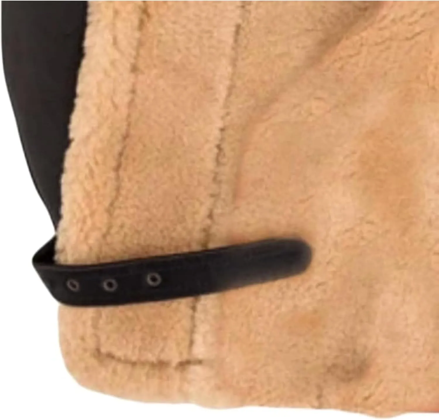 Men's Sherpa Fur Jacket Warm Winter Faux Shearling B3 Bomber Coat Men Thickened Lapel Motorcycle Leather Outwear