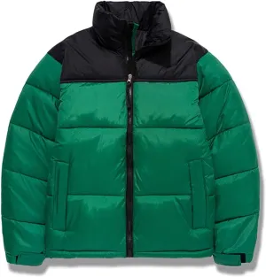 Men's Winter Down Cotton Jacket Stand Collar Warm Zipper Coat Padded Jacket Parka Outwear Solid Colors