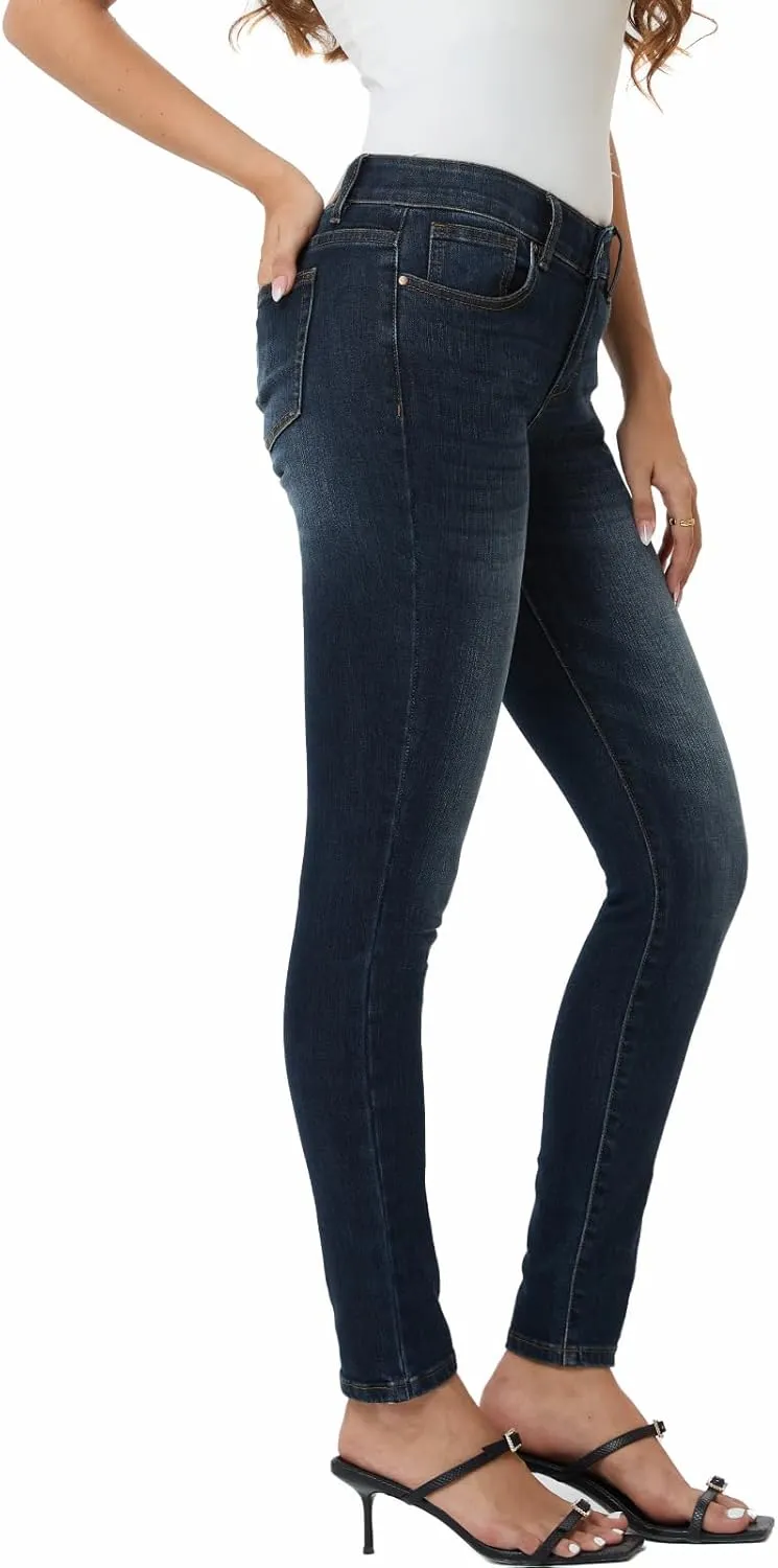 MetHera Women's Le Mel Classic Stretch Skinny Shaping Jeans