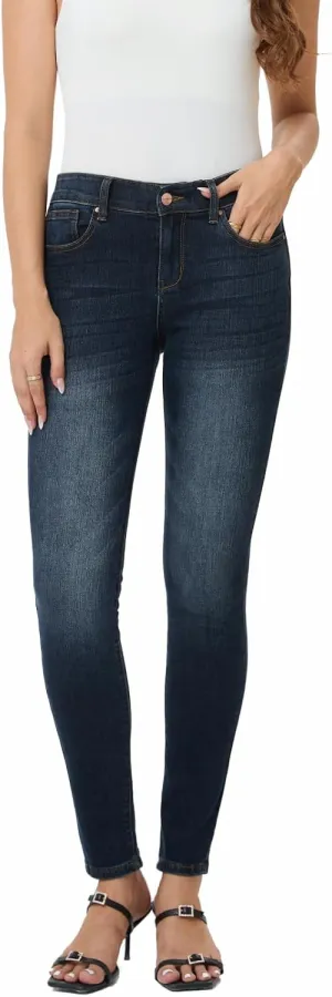 MetHera Women's Le Mel Classic Stretch Skinny Shaping Jeans