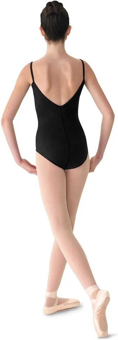 Mirella Women's Classic Scoop Front V-Back Camisole Dance Leotard