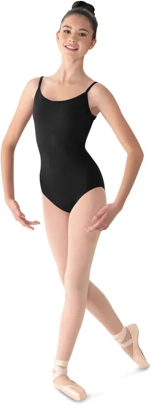 Mirella Women's Classic Scoop Front V-Back Camisole Dance Leotard