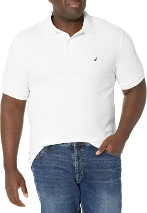 Nautica Men's Big and Tall Performance Classic Fit Deck Polo Shirt