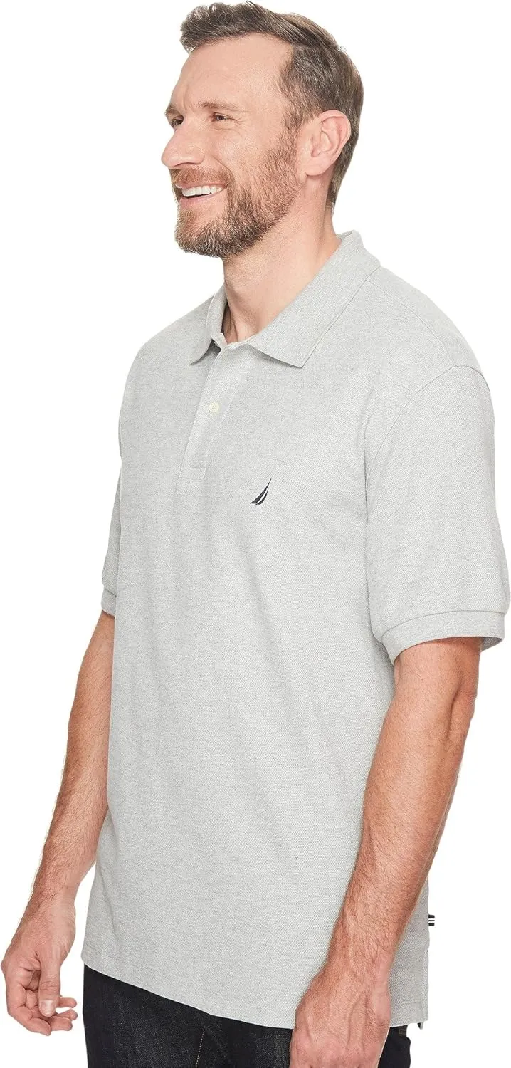 Nautica Men's Big and Tall Performance Classic Fit Deck Polo Shirt