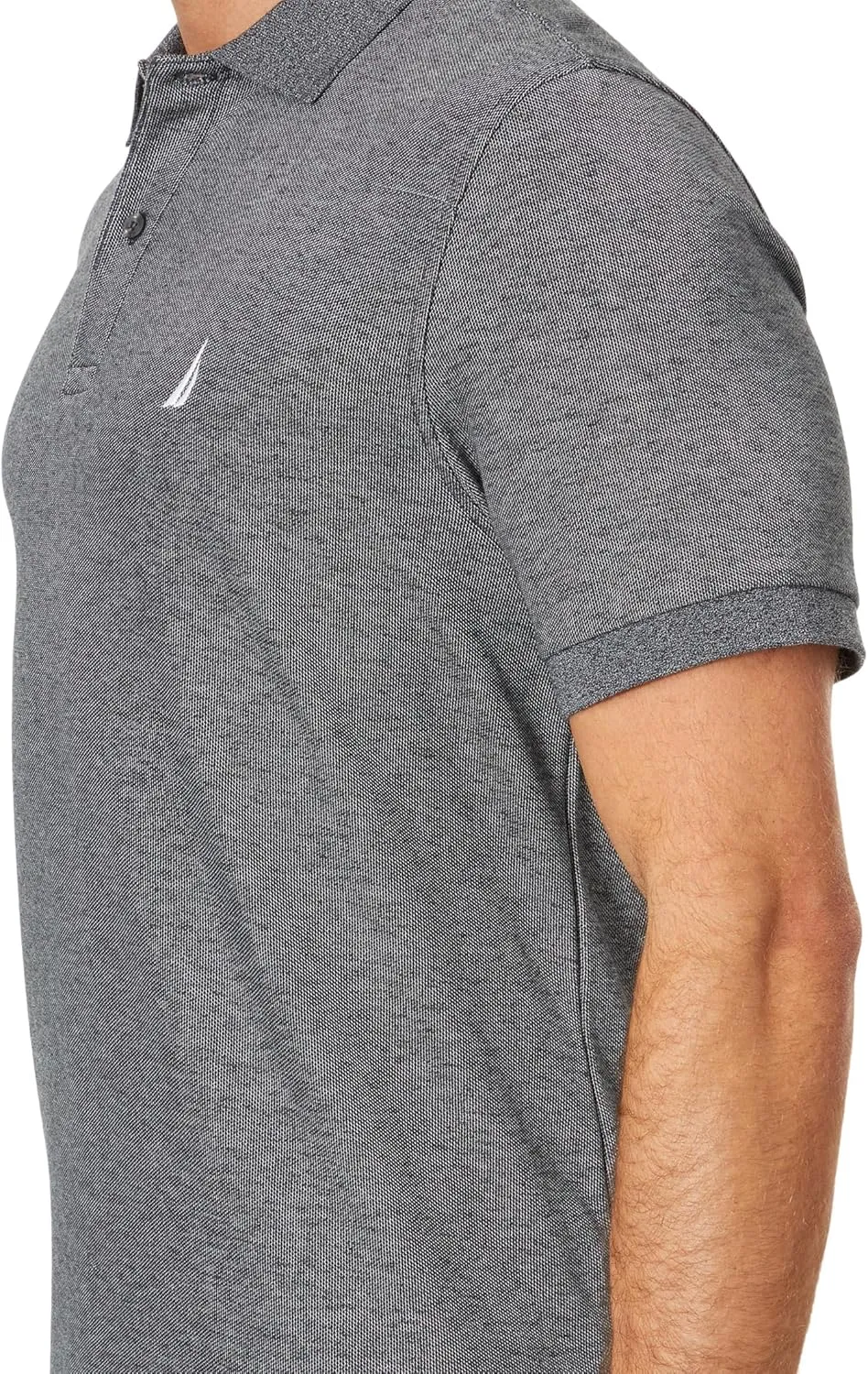 Nautica Men's Sustainably Crafted Classic Fit Deck Polo