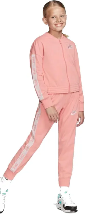 Nike Sportswear Girls' Spring Warm Up Tracksuit BV2769-697 Size S