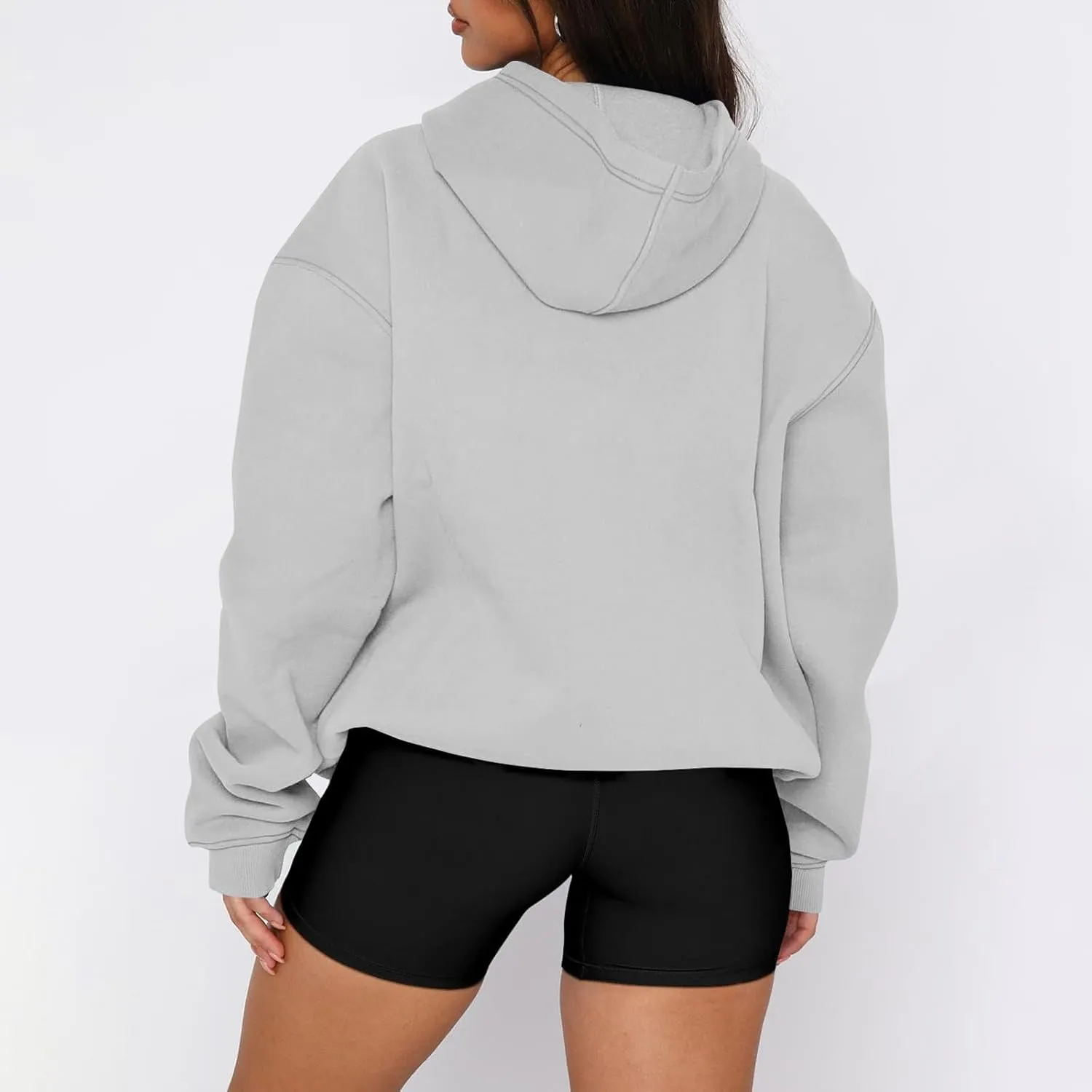 Oversized Hoodies for Women Comfy Fleece Hooded Sweatshirt Long Sleeve Sweater Pullover Hoodie with Pocket Fall Outfits