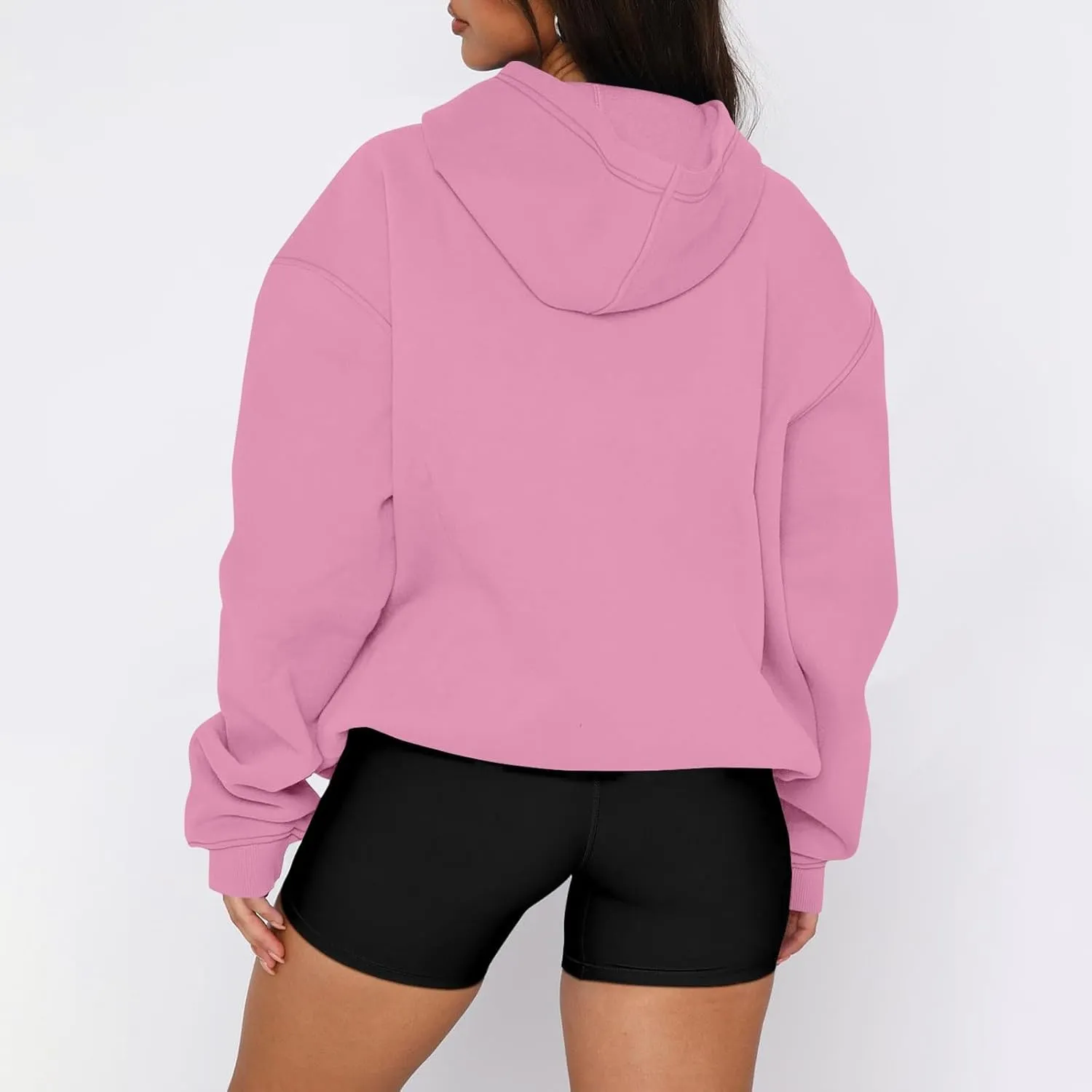 Oversized Hoodies for Women Comfy Fleece Hooded Sweatshirt Long Sleeve Sweater Pullover Hoodie with Pocket Fall Outfits