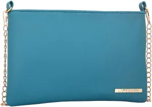 Pierre Women's Sling Bag Turquoise Designer Satchel bags with Multi Pocket