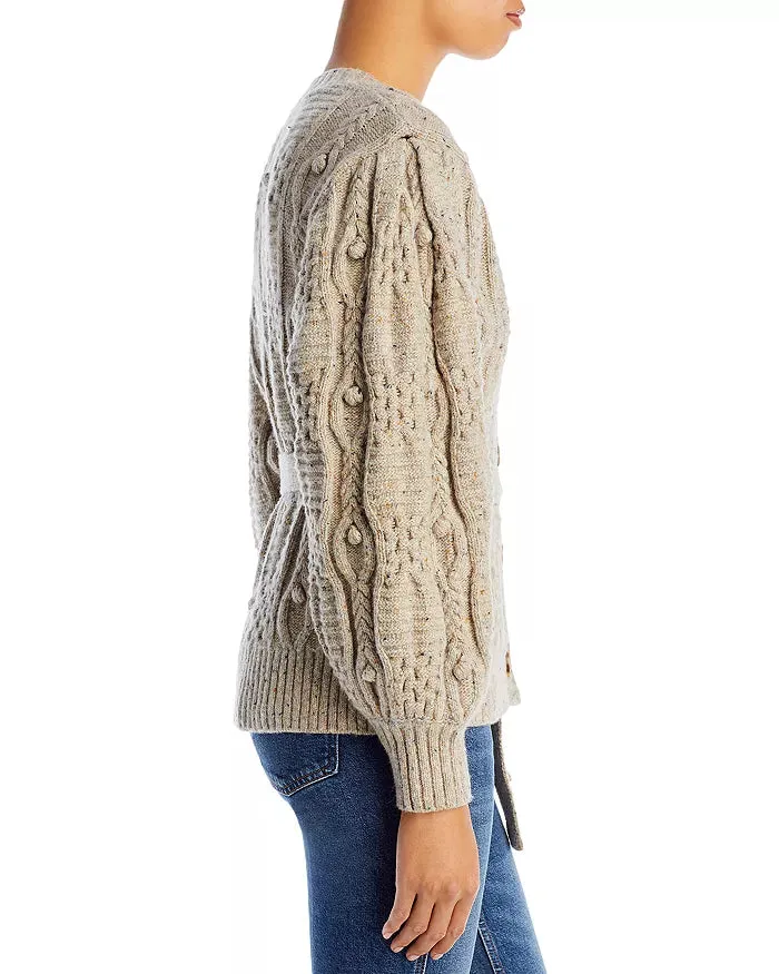 Polly Popcorn Cable Cardigan