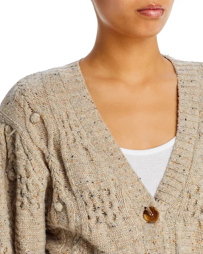 Polly Popcorn Cable Cardigan