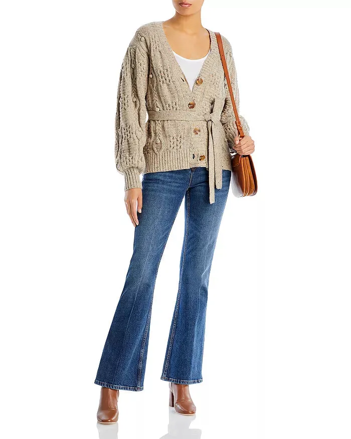 Polly Popcorn Cable Cardigan