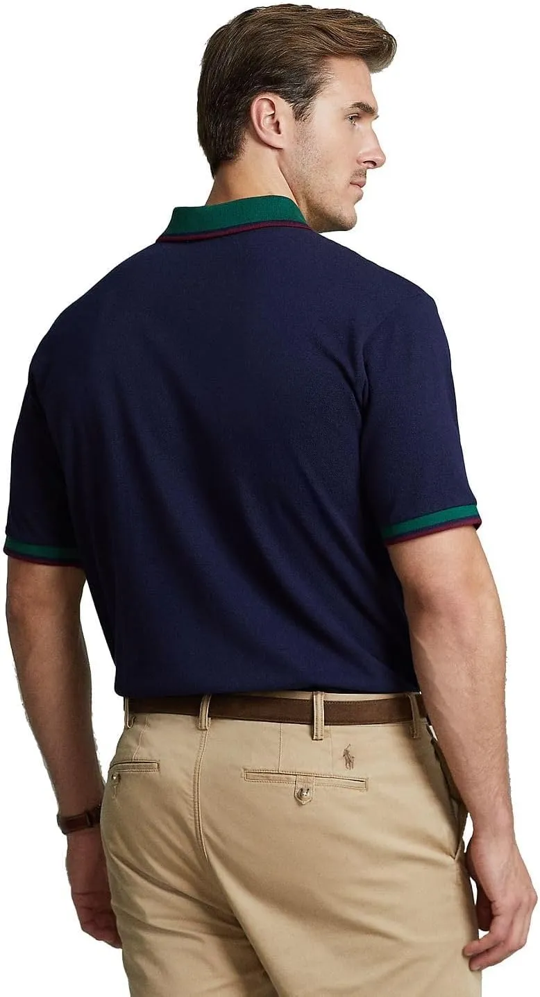 POLO RALPH LAUREN Men's Classic Fit Big Pony Mesh Polo Shirt