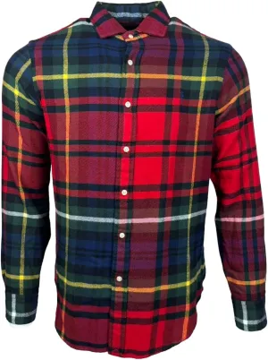 POLO RALPH LAUREN Men's Classic-Fit Multicolor Plaid Flannel Shirt