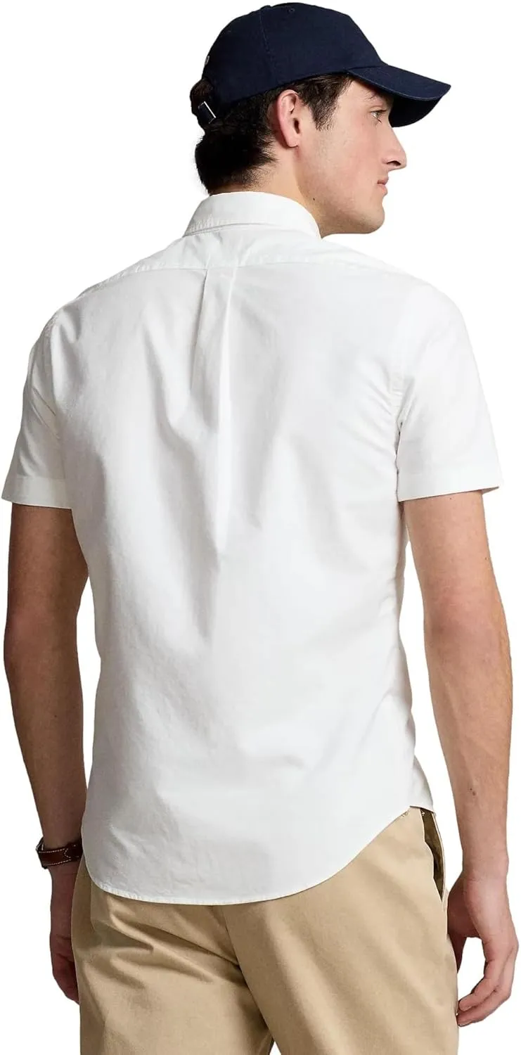 POLO RALPH LAUREN Men's Classic Fit Short Sleeve Oxford Shirt