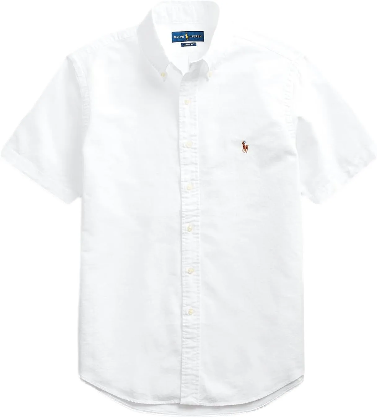 POLO RALPH LAUREN Men's Classic Fit Short Sleeve Oxford Shirt