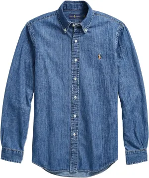 POLO RALPH LAUREN Men's Classic Oxford Long Sleeve Sport Shirt