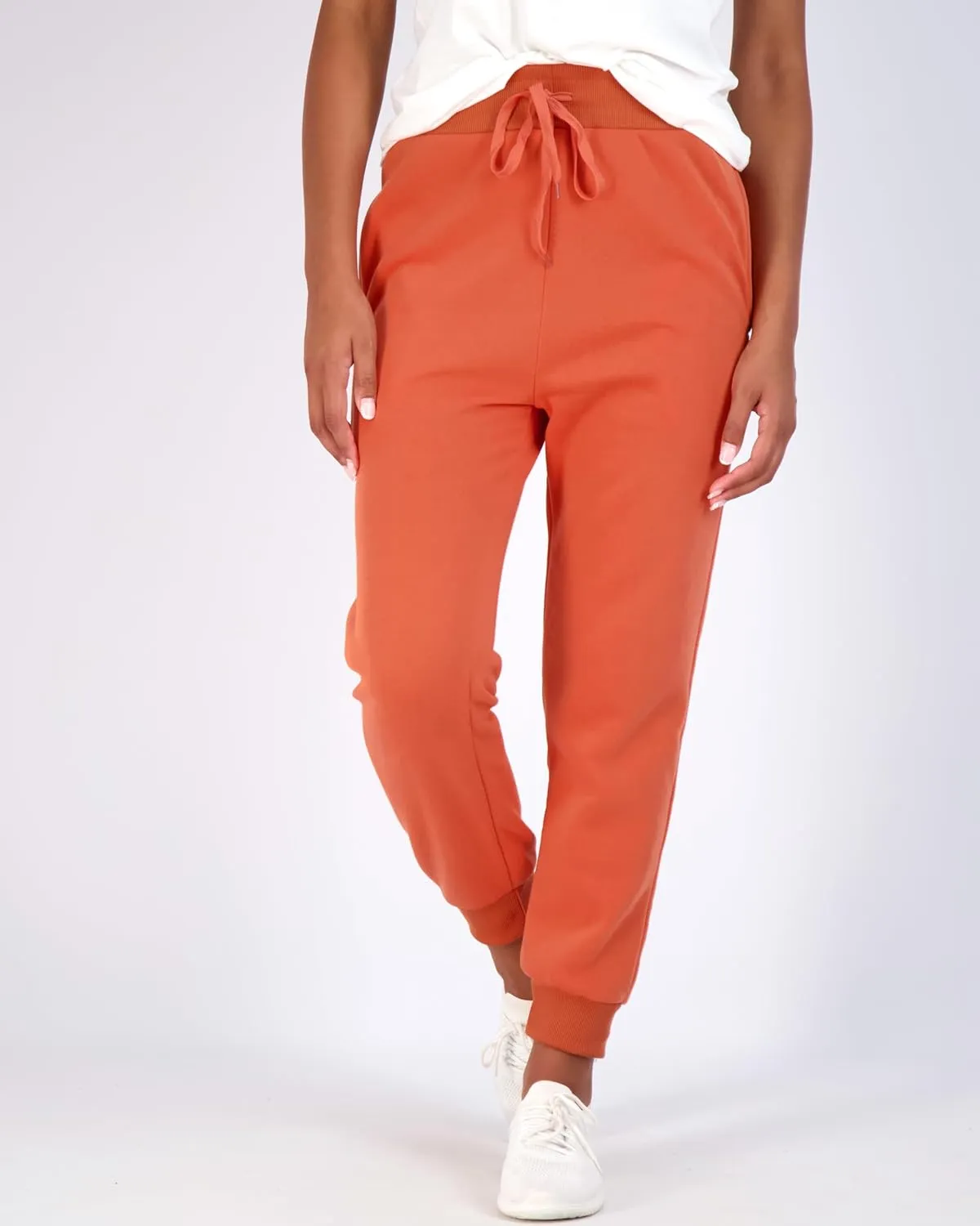 Real Essentials 3 Pack: Women's Ultra-Soft & Warm Fleece Joggers Sweatpants with Pocket (Available in Plus Size)