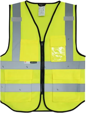 Salzmann Multi-Pocket Working Vest - Reflective Vest - Made with 3M Reflective Material