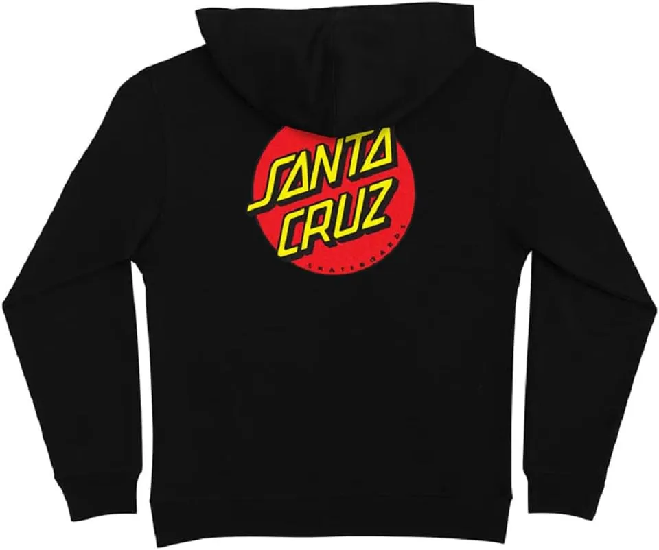 SANTA CRUZ Classic Dot P/O Hooded Midweight Youth Sweatshirt