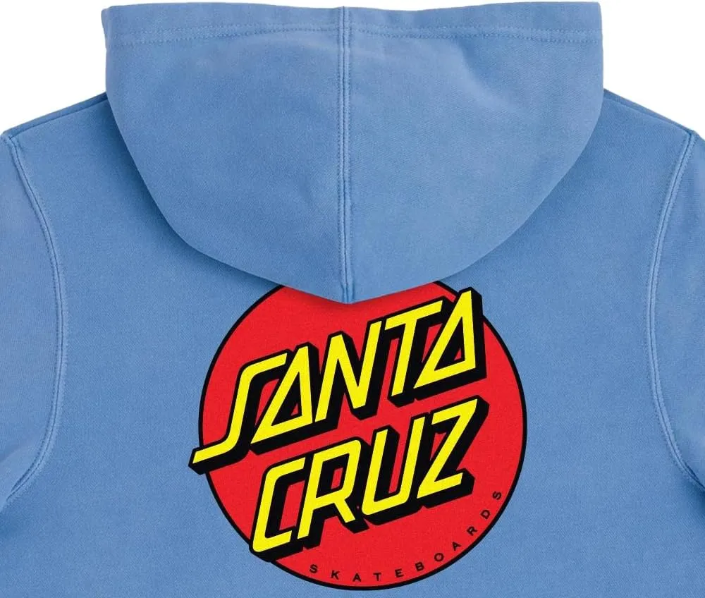 SANTA CRUZ Classic Dot P/O Hooded Midweight Youth Sweatshirt