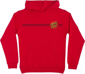 SANTA CRUZ Classic Dot P/O Hooded Midweight Youth Sweatshirt