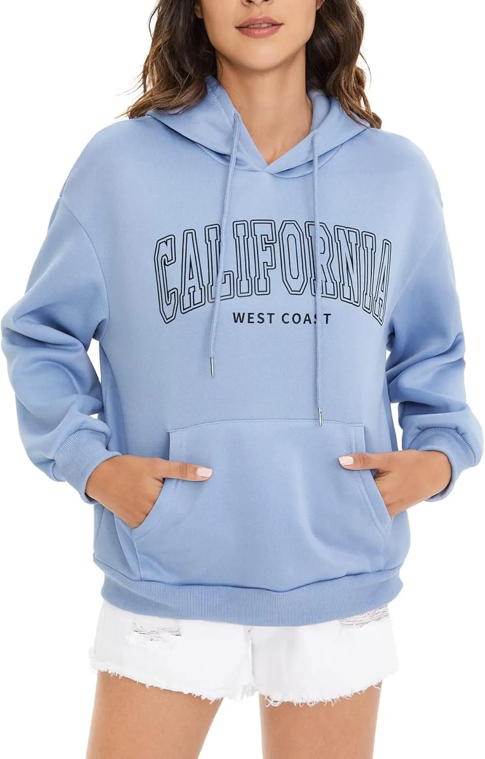 SOLY HUX Women's Cute Hoodies Graphic Preppy Sweatshirts for Teen Girls Long Sleeve Pullovers Fall Outfits with Pockets