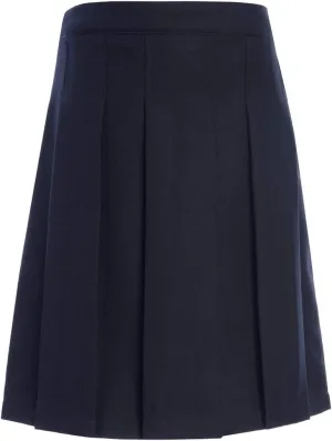 Tommy Hilfiger Girls Adjustable Solid Pleated Classic Skort Kids School Uniform