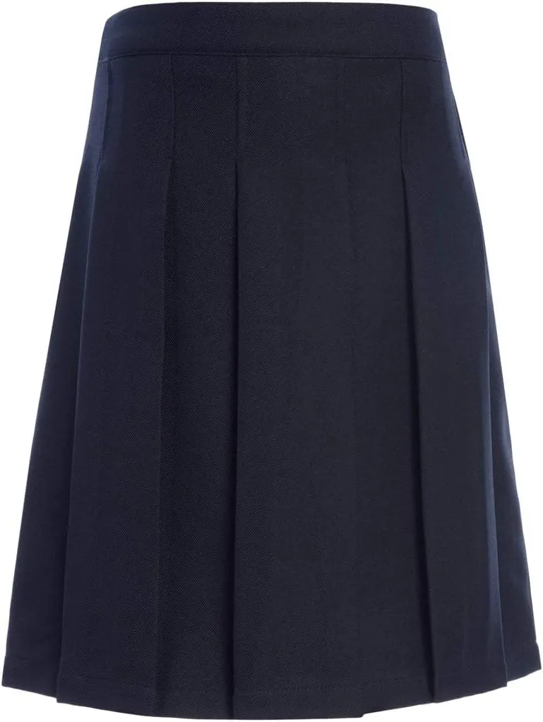 Tommy Hilfiger Girls Adjustable Solid Pleated Classic Skort Kids School Uniform