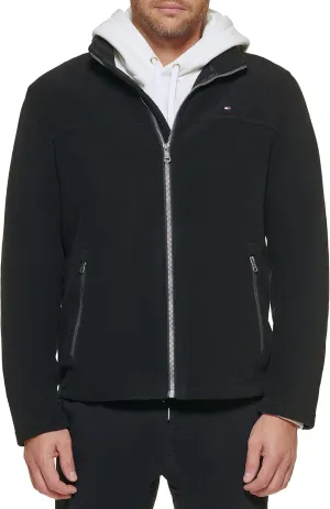 Tommy Hilfiger Men's Classic Zip Front Polar Fleece Jacket