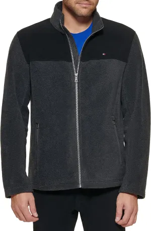 Tommy Hilfiger Men's Classic Zip Front Polar Fleece Jacket