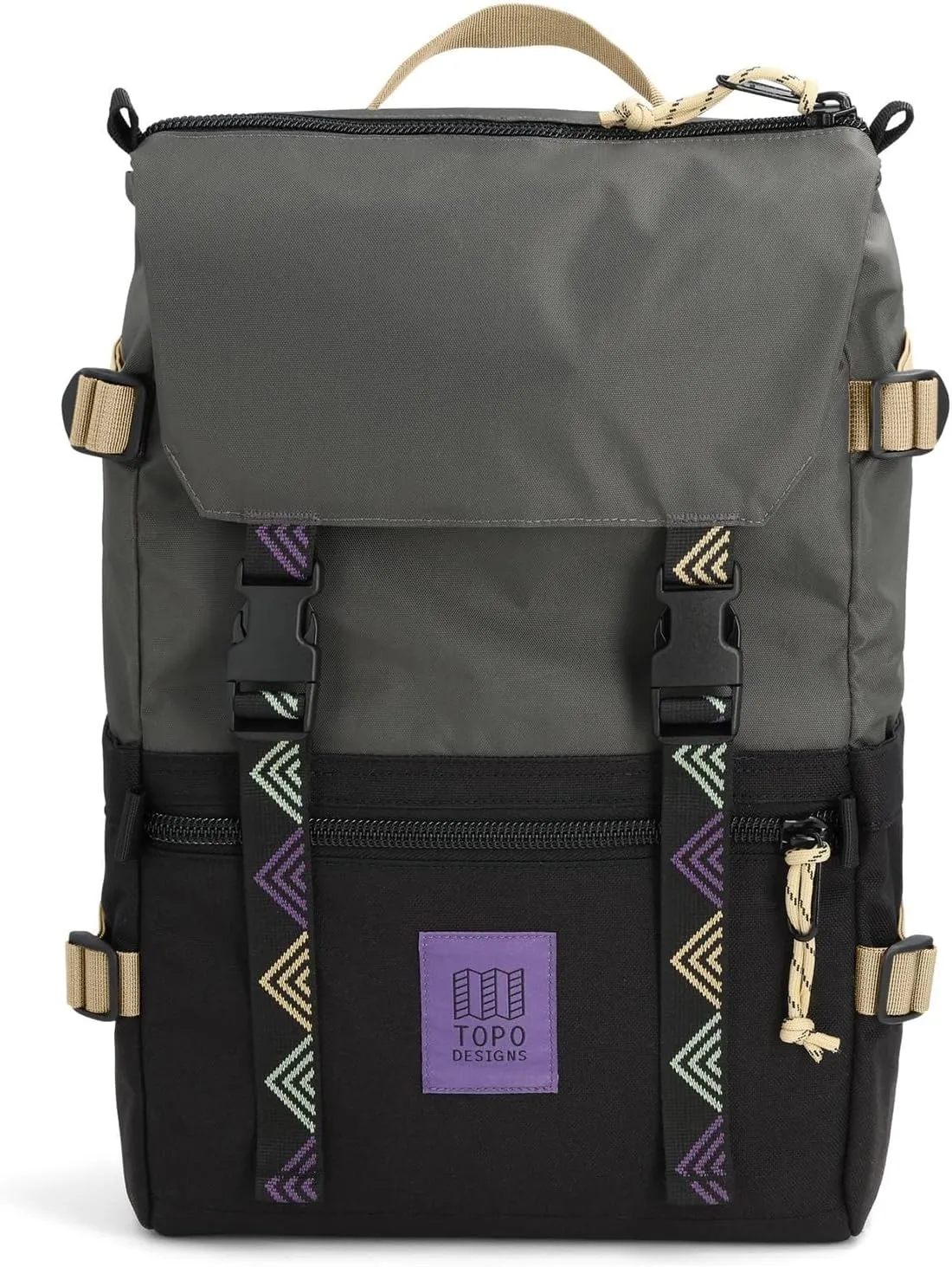 Topo Designs Rover Pack Classic, Asphalt/Black, One Size