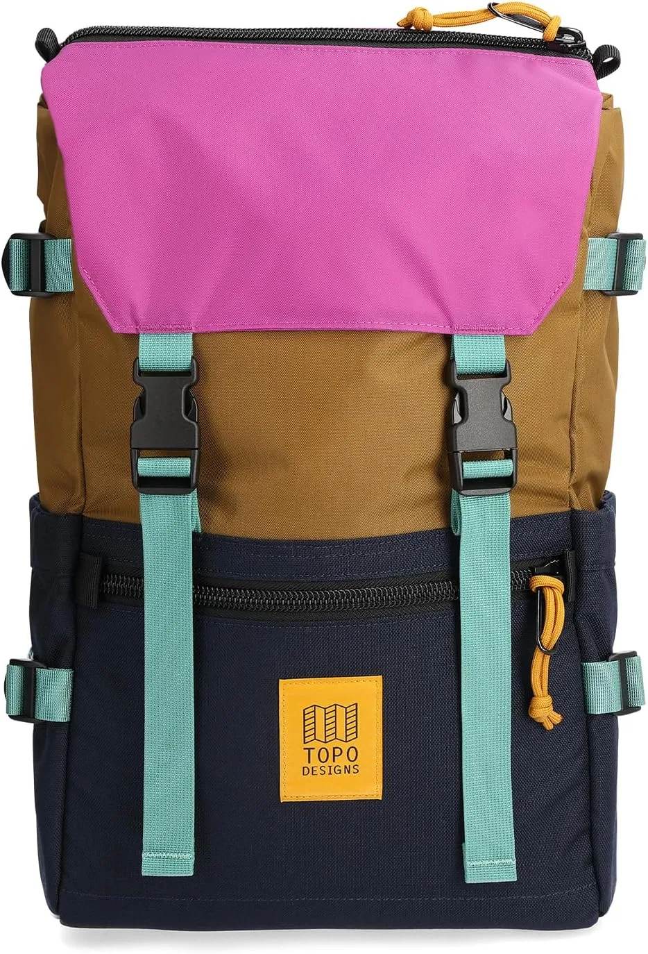 Topo Designs Rover Pack Classic, Dark Khaki/Navy, One Size
