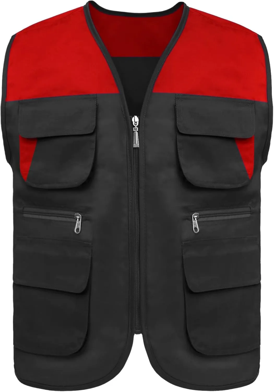 TopTie Adult Supermarket Volunteer Vest Travel Safari Multi-pocket Waistcoat