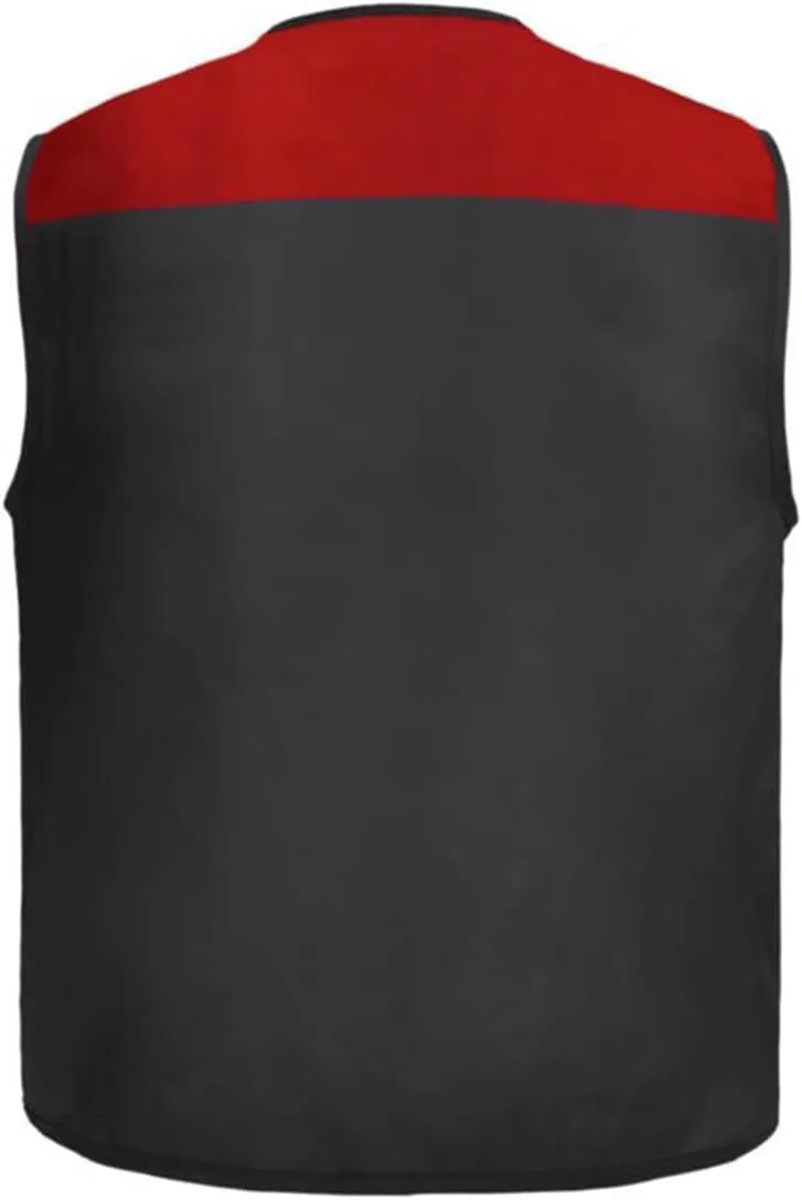 TopTie Adult Supermarket Volunteer Vest Travel Safari Multi-pocket Waistcoat