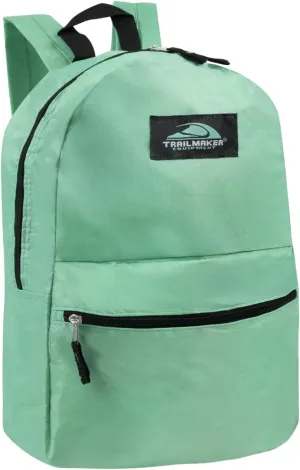 Trail maker Classic 17 Inch Backpack with Adjustable Padded Shoulder Straps