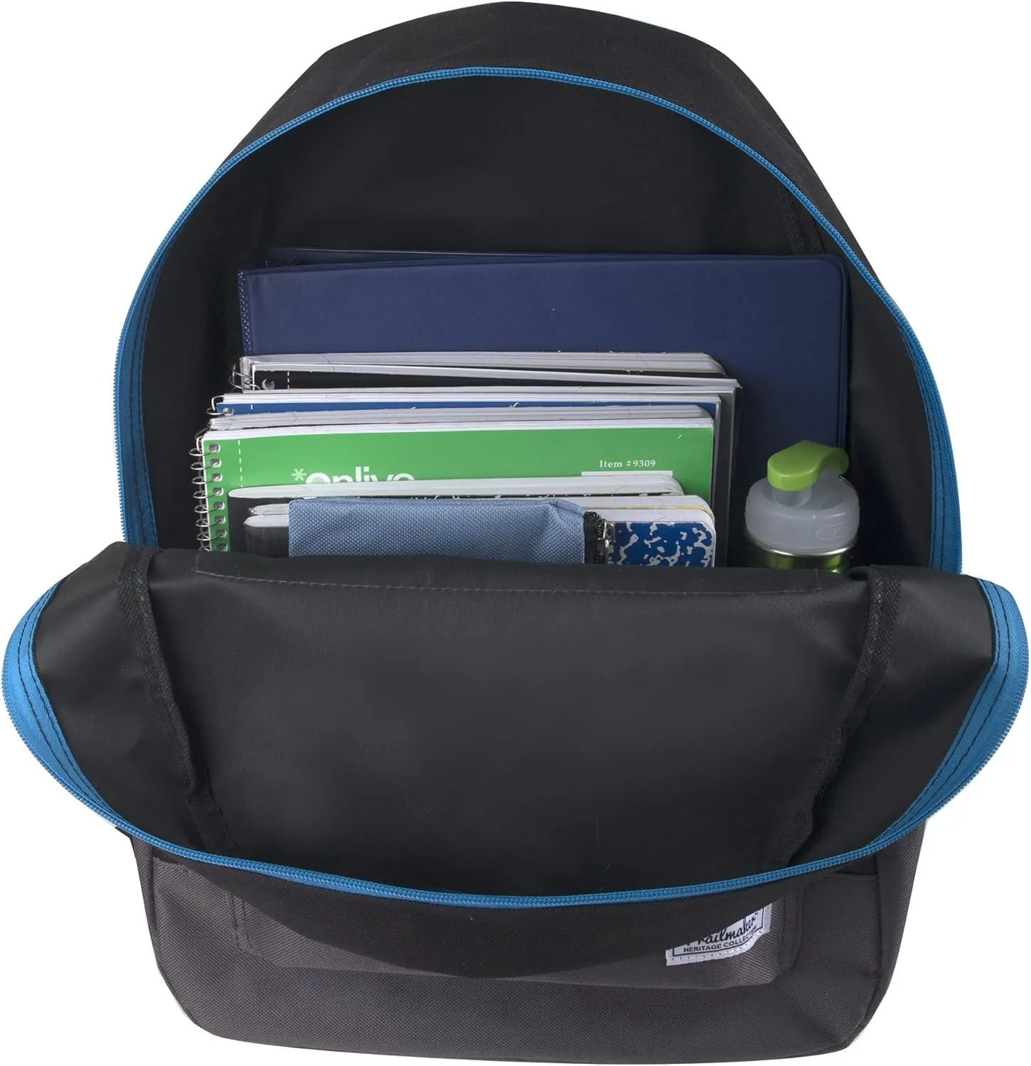 Trail maker Multi Pocket Multicolor Backpack with Adjustable Padded Straps