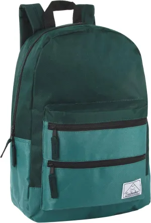 Trail maker Multi Pocket Multicolor Backpack with Adjustable Padded Straps